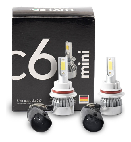 Kit Cree Led H4 9004 9007 H13 C6 Mini Original Alta Baja