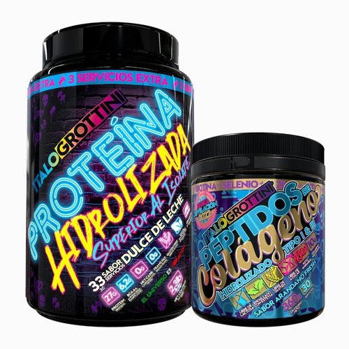 Pack Proteina Hidrolizada 33 S. Y Colageno Hidrolizado 30 S.