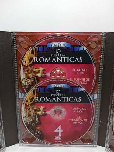 Imagen 6 de 9 de 10 Películas Románticas - 6 Cd's - Colección Cine Club