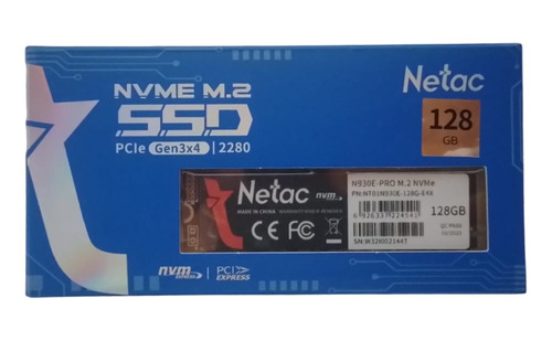 Disco Nvme M.2 128gb