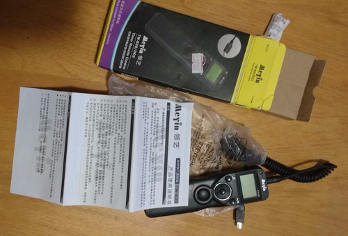 Cabo Disparador Timer Remoto Time Meyin P/ Nikon