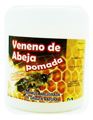 Veneno Abeja 250gr Pomada Muscular Golpes Alivia Desinflama