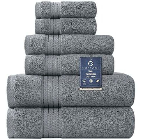 Cozyart Toallas De Baño De Lujo Set Turco Cotton L2x58