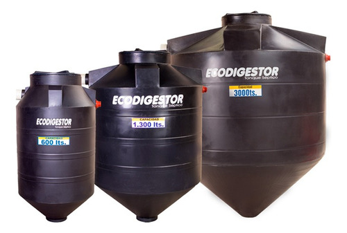 Biodigestor Autolimpiable Vertical Capacidad 3.000 Litros