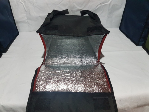 Bolso Delivery Termico Aluminizado 4 Cajas De Pizza