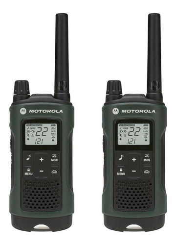 Imagen 2 de 5 de Handy Motorola Walkie Talkie T465 + Manos Libres + Maletin