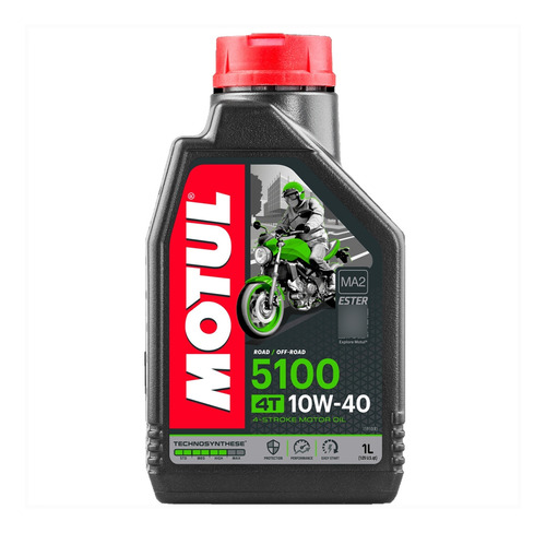 Aceite Para Moto Motul 5100 10w40 4t 1lt