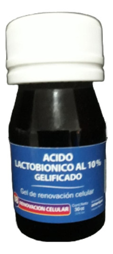 Acido Lactobionico 10% Gelificado Renovacion Celular Peeling