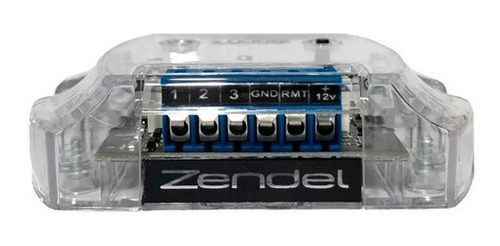 Voltímetro Sequenciador Zendel Digital Vermelho 12 Volts