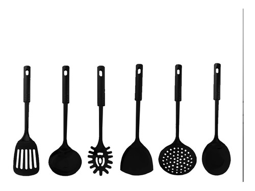 Set Menaje Juego De Cocina X6 Nylon Temperatura Rey Ofertas