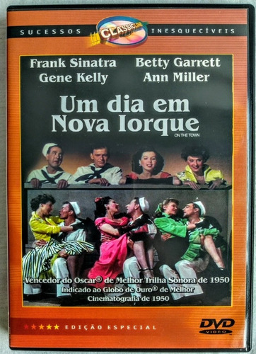Dvd Um Dia Em Nova Iorque (1949) Frank Sinatra Igual A
