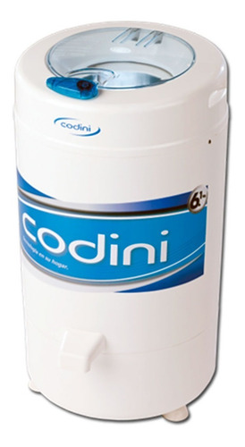 Imagen 3 de 5 de Secarropas Codini Ad-61 6.1 Kilos Blanco