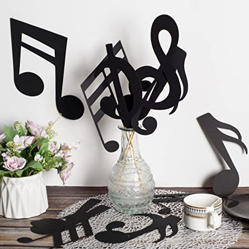 Kits De Cotillon 60 Piezas Recortes De Notas Musicales Papel