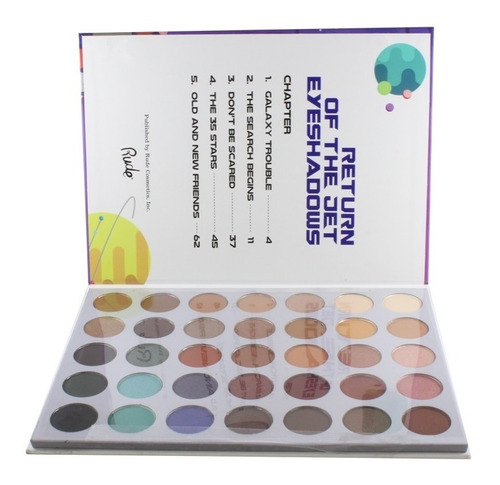 Imagen 2 de 2 de Paleta Return Of The Jet Eyeshadows