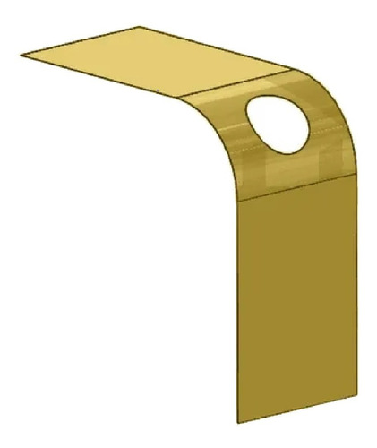 Aplique Capa Tanque Arla Inox Gold Scani 270mm X 950mm