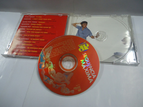 Cd Sequência Máxima - Jovem Pan - Ano 1996 (Usado)