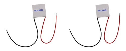 2 Enfriadores Termoeléctricos Tec2-19003 Peltier 30x30 Mm 19