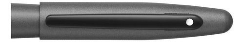 Rollerball Sheaffer Vfm E9424 Exterior cinza fosco Tinta preta cinza fosco - acabamentos em preto fosco