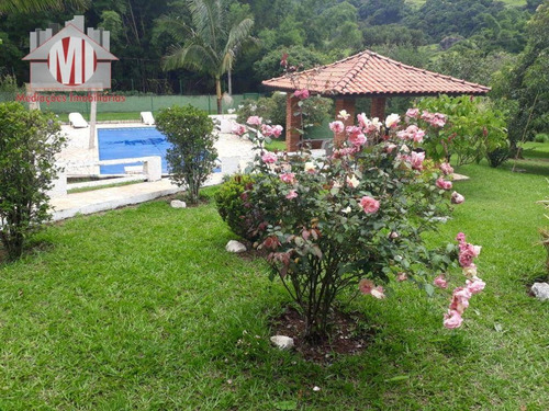 Imagem 14 de 30 de Chácara Maravilhosa Com 05 Dormitórios, Piscina, Campinho, Pomar, Local Arborizado, Vista Linda, À Venda, 2560 M² Por R$ 680.000 - Rural - Socorro/sp - Ch0792