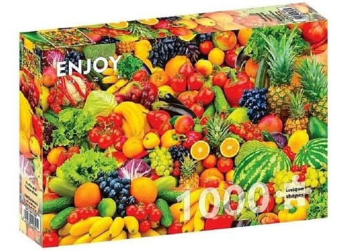 Frutas Y Verduras Rompecabezas 1000 Piezas Enjoy Puzzle