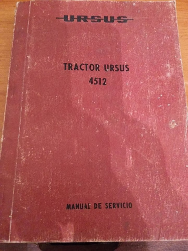 Manual De Servicio De Taller Tractores Ursus 4512 Original