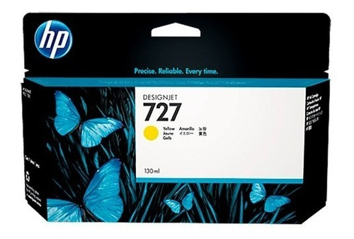 Tinta Hp B3p21a (727a) 130ml Yellow