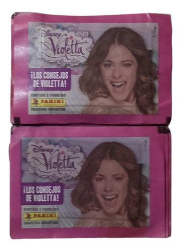 50 Sobres Figuritas Álbum Violetta- Los Consejos De Violetta