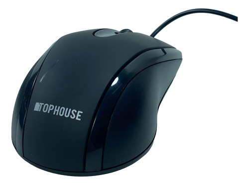 Combo Teclado Mouse Top House Kb378 Alámbrico Español Color Negro Negro