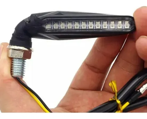 Direccionales Led Secuencial Moto Juego X 2 Unidades