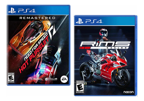Combo Pack Need For Speed Hot + Rims Racing  Ps4 Nuevos*