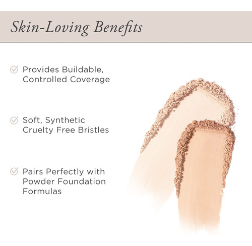 Brocha De Maquillaje Para Belleza, Cincel, Parte Superior Pl