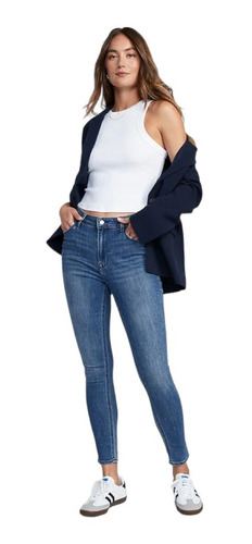 Jeans Mujer Super Skinny  Tiro Alto - Old Navy