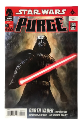 Darth Vader Purge #1 The Hidden Blade Star Wars Dark Horse (Usado)