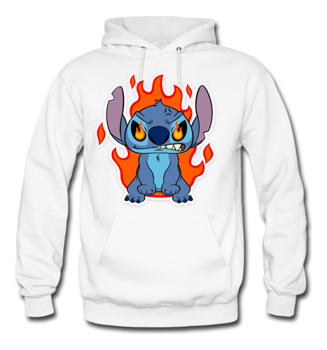 Buzo Stitch Personaje Logo Unisex Saco