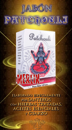 Jabón Patchouli Prosperidad Y Amor