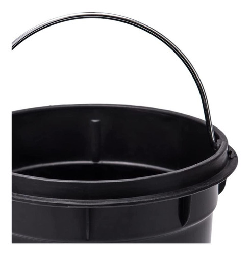 Lixeira Com Pedal E Balde Removível Limpeza Prática 5 L