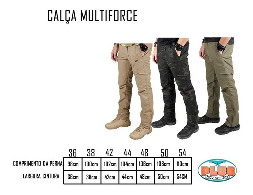 calça multiforce