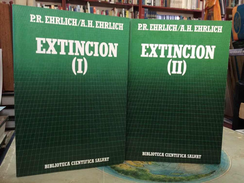 Extinción Por Ehrlich Desaparición Especies Salvat 2t