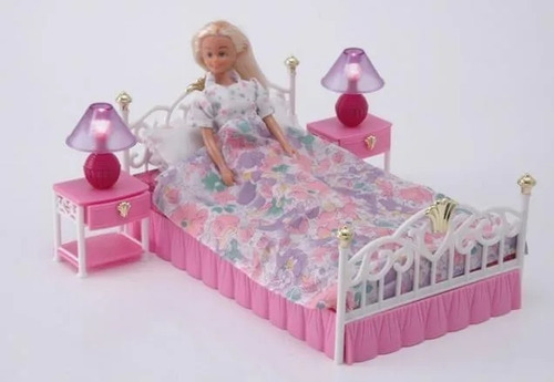 Gloria Dormitorio Para Muñecas Muebles Barbie