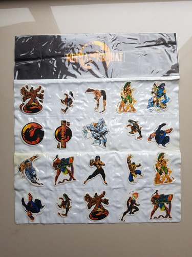 Mortal Kombat 82 Stikers Viejos Leer Descripción