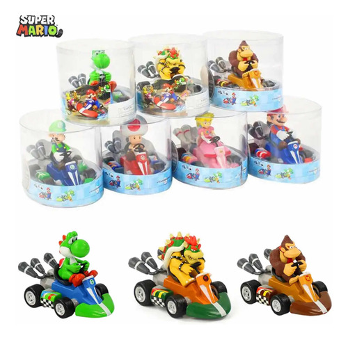 Luigui- Figura Mario Kart (con Caja) 13 Cms, A Fricción.