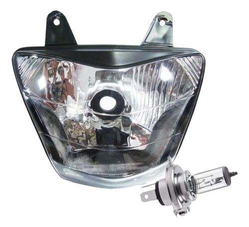 Bloco Optico Do Farol Com Lâmpada Nx 400 Falcon Nx 4 2002