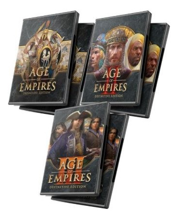 Colección : Age Of Empires Definitive Edition 1, 2, 3 - Pc (Usado)