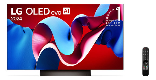 Televisor inteligente LG Oled Evo Ai C4 4k de 77 pulgadas 2024