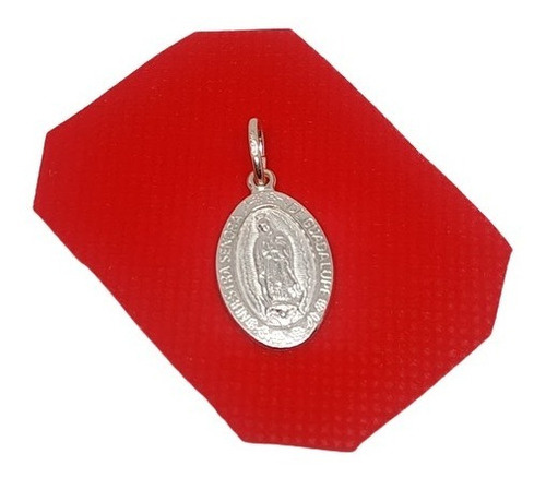 Dije Medalla Virgen Guadalupe Plata 925 Mediano 00052