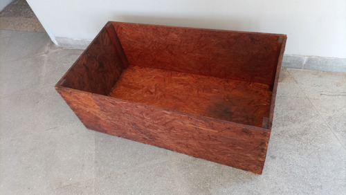 Cajón Grande De Madera Reciclada (Usado)