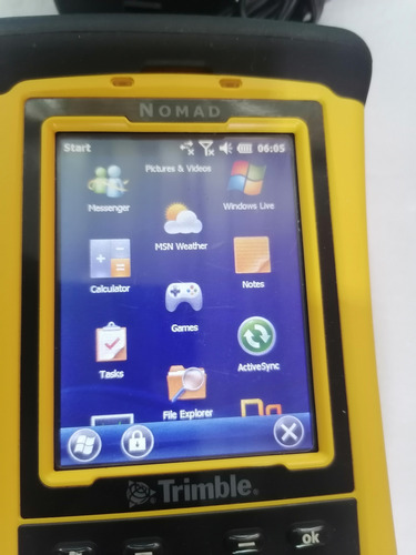 Trimble Nomad Eg3 Sin Mapas Windows Embedded 6.5 Con Cargado (Usado)