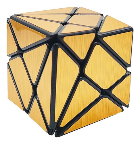 Cubo Soma Mágico Rubik Dorado Juguete Didáctico Destreza