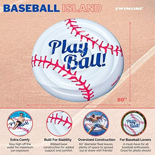 Flotador Inflable Para Pileta De Béisbol Swimline