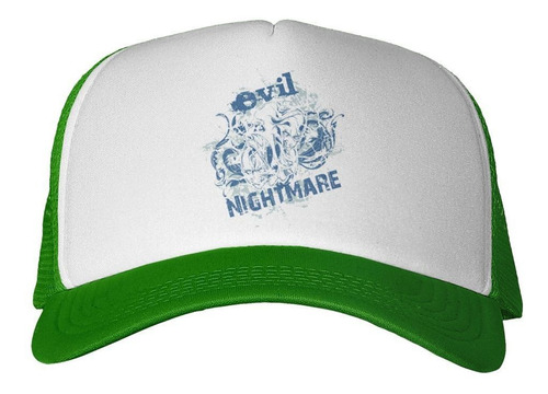 Gorra Evil Nightmare Calavera Malvada